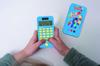 Calculatrice de poche - Stitch - 8 chiffres - Écran solaire - Double alimentation - Compacte