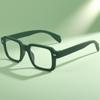 Europe and America Fashion Square Transparent Anti Blue Light Reading Glasses Men Women Vintage Simple Style Presbyopia Eyeglasses