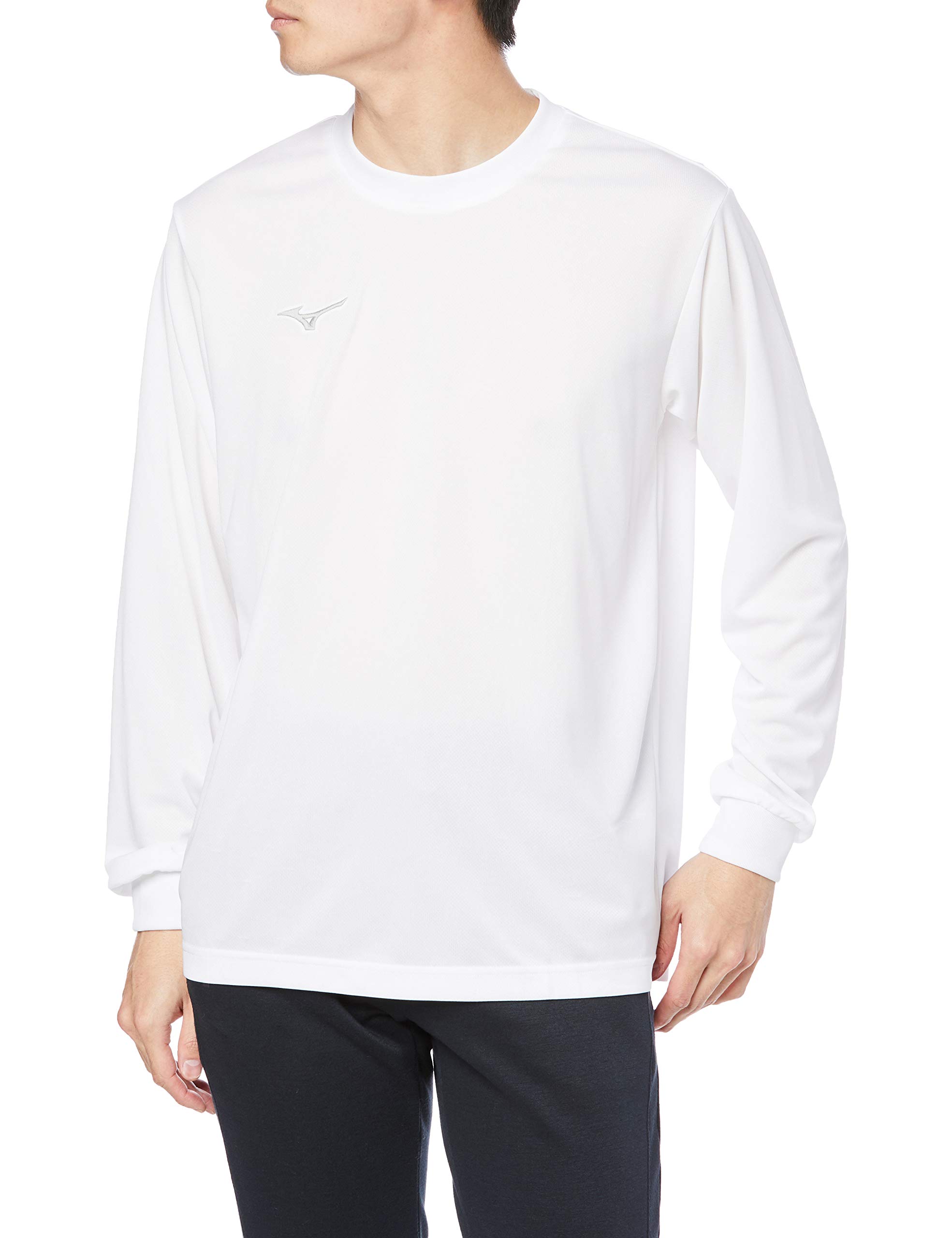 

Mizuno Navidry Training Long Crew T-Shirt, Sleeve, Neck, Men s