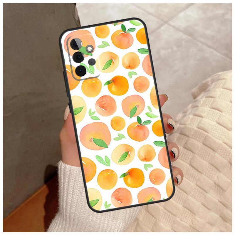 

Summer Fruit Orange For Samsung Galaxy A13 A33 A53 A34 A54 A14 A15 A16 A26 A36 A56 A12 A32 A52 A06 A35 A55 Case Samsung A22 5G