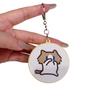 Cartoon Salary Cat Keychains With Sound Cat Keyring Creative Voice Button Keychains  Bag Pendant