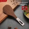 MAXCOOK Natural Wenge Wood Serving Spoon