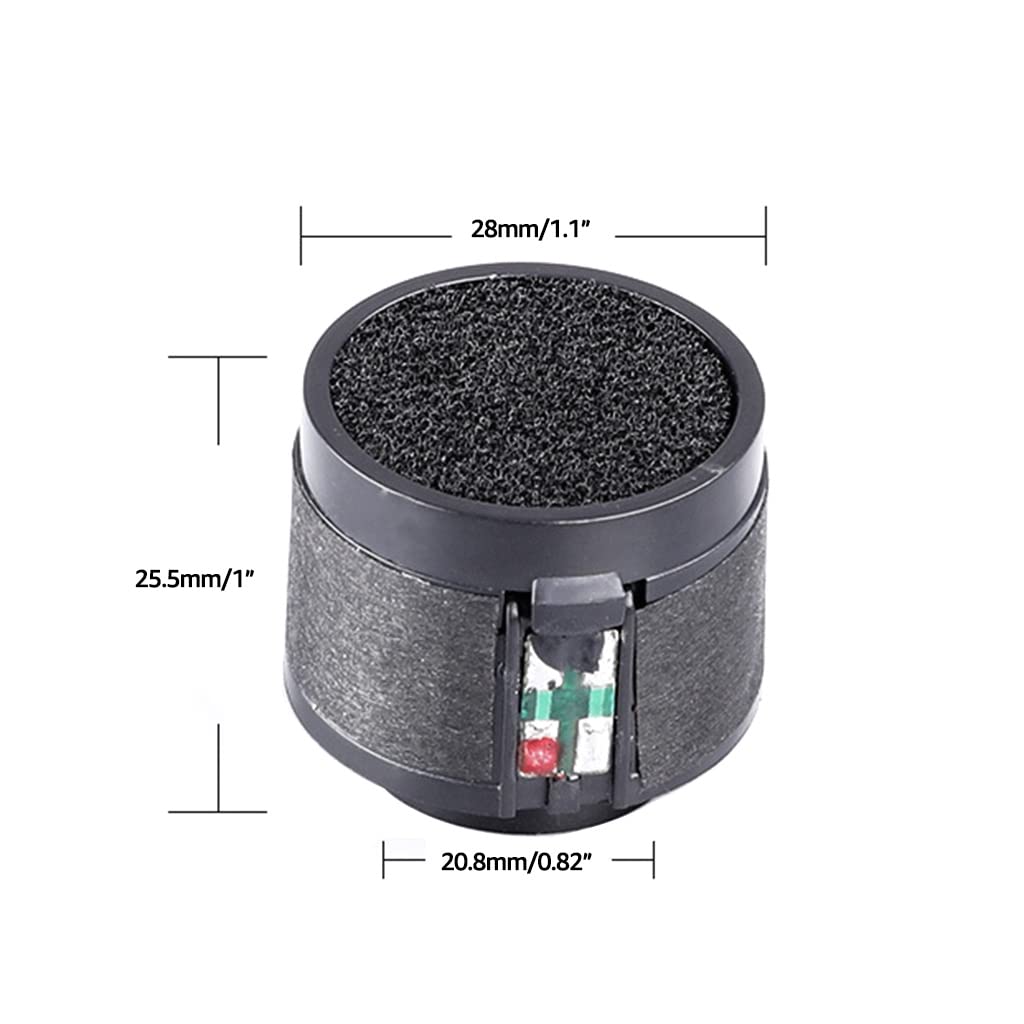 Microphone Dynamic Cartridge Microphone Core Dynamic Microphone Cartridge Head Core Microphone Parts 2 Dynamic Microphone Cartridge Pieces/Set