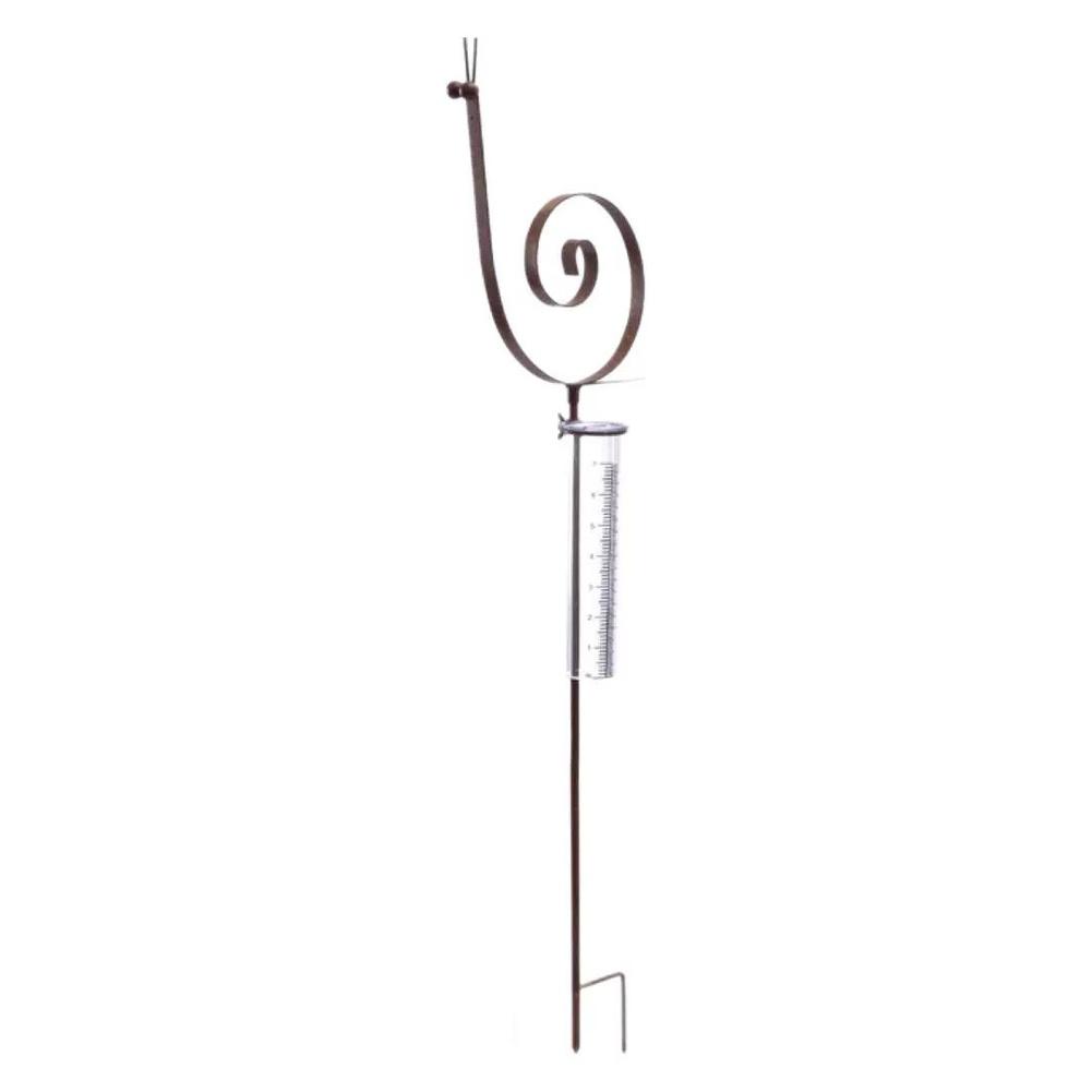 

1pc Whimsical Metal Snail Rain Gauge Weathered Finish Vintage Outdoor Garden Decor Piece Decorative Rain Gauge China Mainland