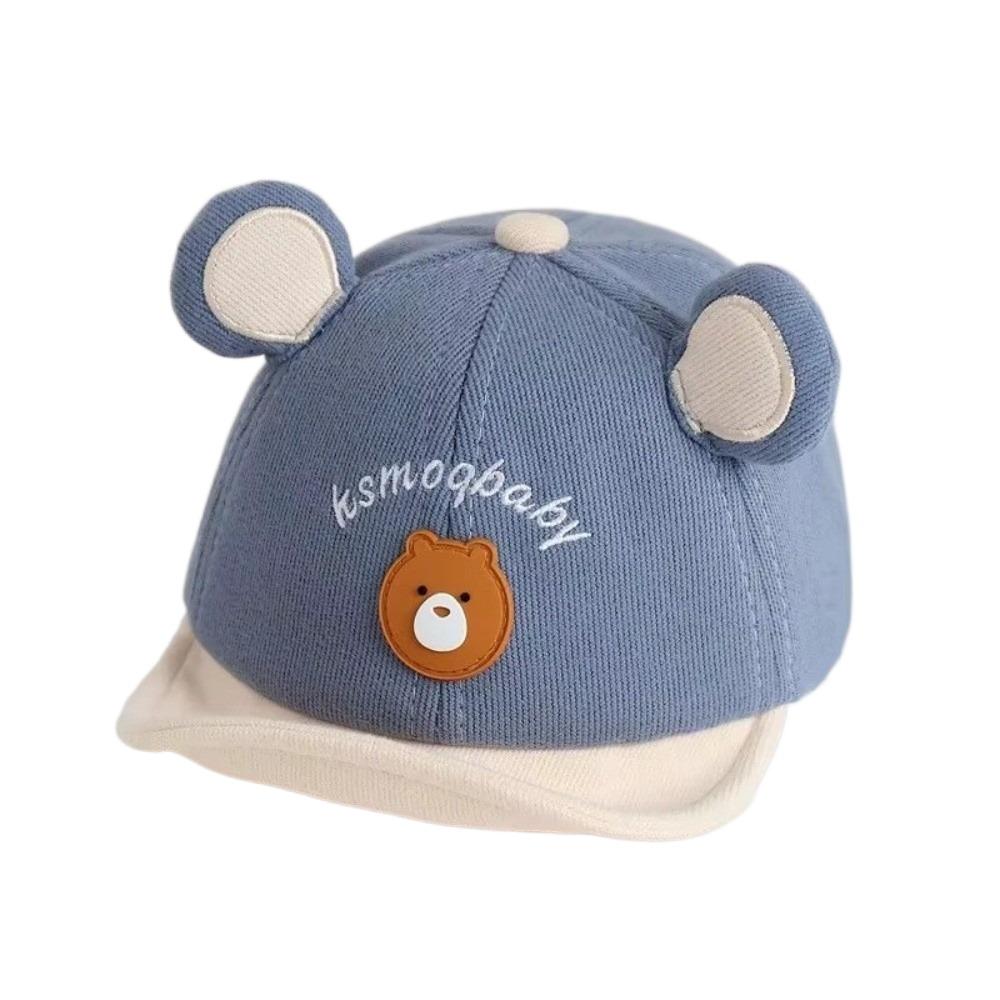 with Ears Baby Baseball Cap Cartoon Bear Infant Peaked Hat Comfortable Sun Hat  For Boys Girls