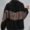 2025 Autumn New Collection, Ethnic Style, Collar Cardigan Coat, Women's, Autumn/Winter Style, Cardigan Top, Fashion Design
