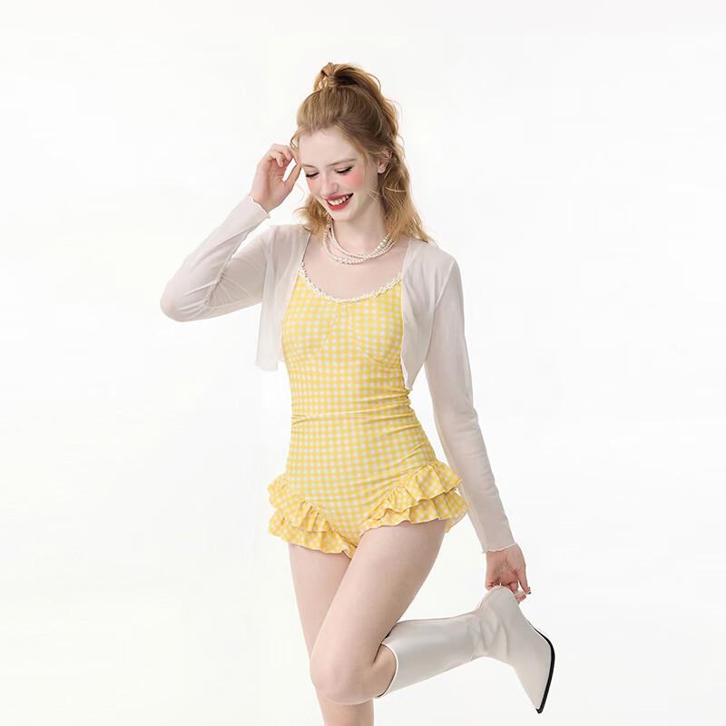 Women's One-Piece Skirt Swimsuit