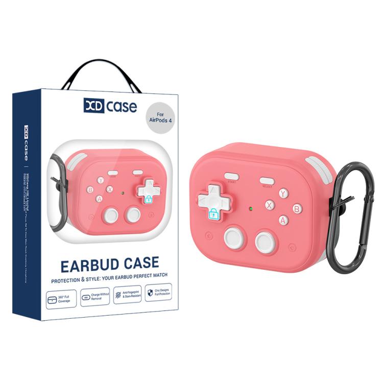For AirPods 4 XDcase Retro Game Console Design Earbuds Protective Case For AirPods 4 зелёный