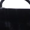 Prada One Handle Handbag Vintage NERO Black Velor Women Used