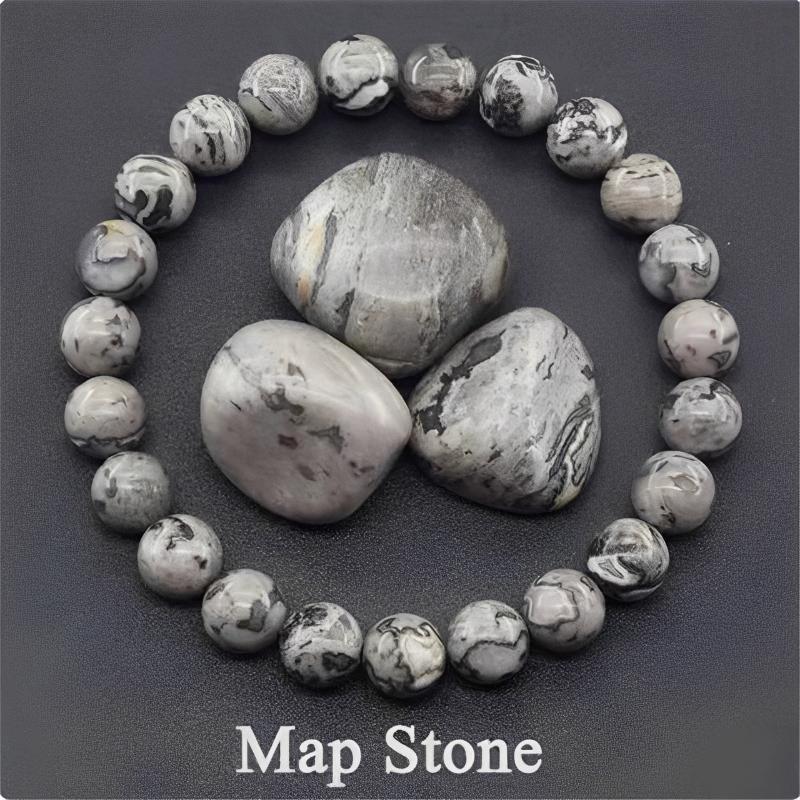 8Mm Natural Epidote Zoisite Stone Bead Bracelet Homme Quartz Lava Tiger Eye Bracelet Made Of Natural Stone Jewelry