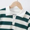 Kids' Striped Multicolor Polo Shirt - Boys' Gentleman Casual or Girls' Solid Short Sleeve Tee