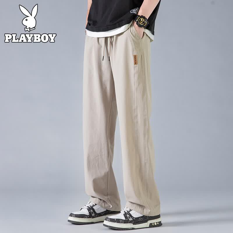 

PLAYBOY Men s Ice Silk Casual Quick-Dry Pants XL
