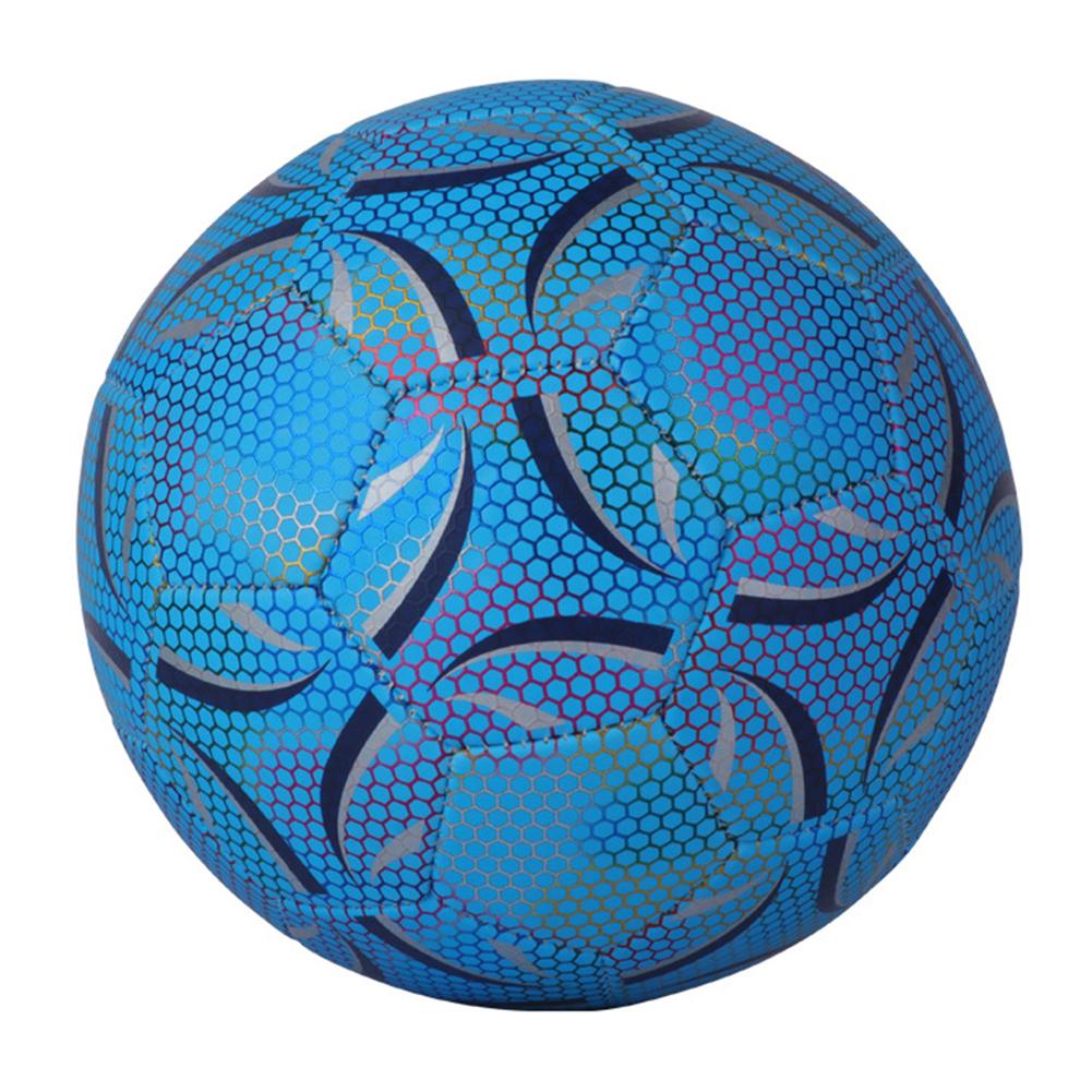 

Футбольный мяч Outdoor Glow Reflective №5 Нет. 4 мяча PU Glow Football Standard Fluorescent Reflective Football Sports Adult Practice