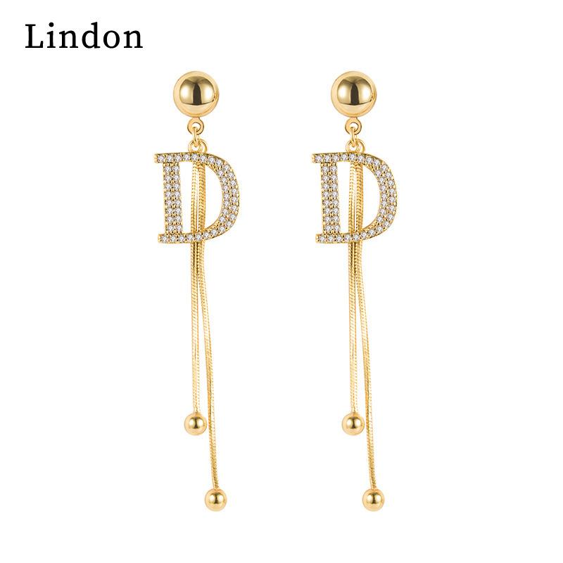 Lindon náušnice Visací náušnice pro ženy jako dárky na svatbu