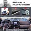 Dashboard Cover  Fit For Ford F150 2015- /F250 F350 F450 Superduty 2017- / Expedition 2018- With Light Sensor,Dash Cover Mat Pad Carpet Protector