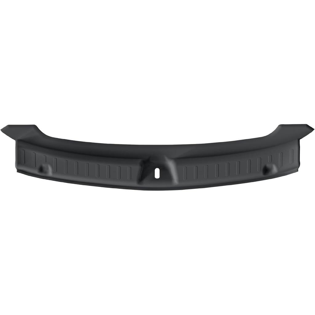 LUCKEASY Rear Bumper Guard for Tesla Model Y Juniper 2025 2026 Rear Trunk Bumper Guard Sill Cover Protector for Model Y Accessories TPE Black