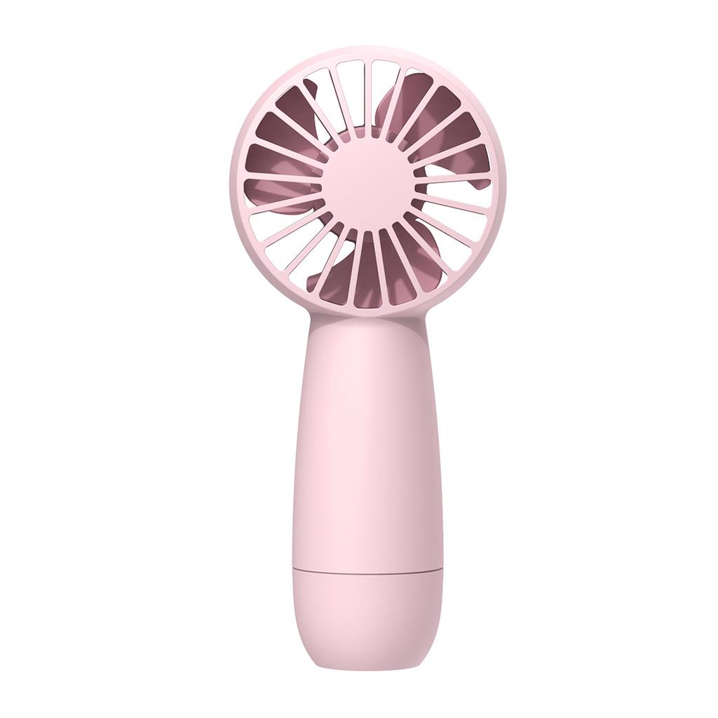 Large Capacity Handheld Fan with Strong Wind, Silent, USB Charging, 3 Gears, Lanyard, Desktop Small