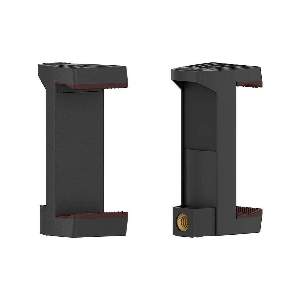 Desktop Dual-Clip Holder for Phones and Live Streaming
