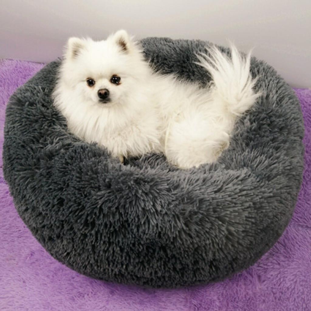Comfortable Plush Kennel Dogs Pet Litter Deep Sleep PV Litter Sleeping Bed