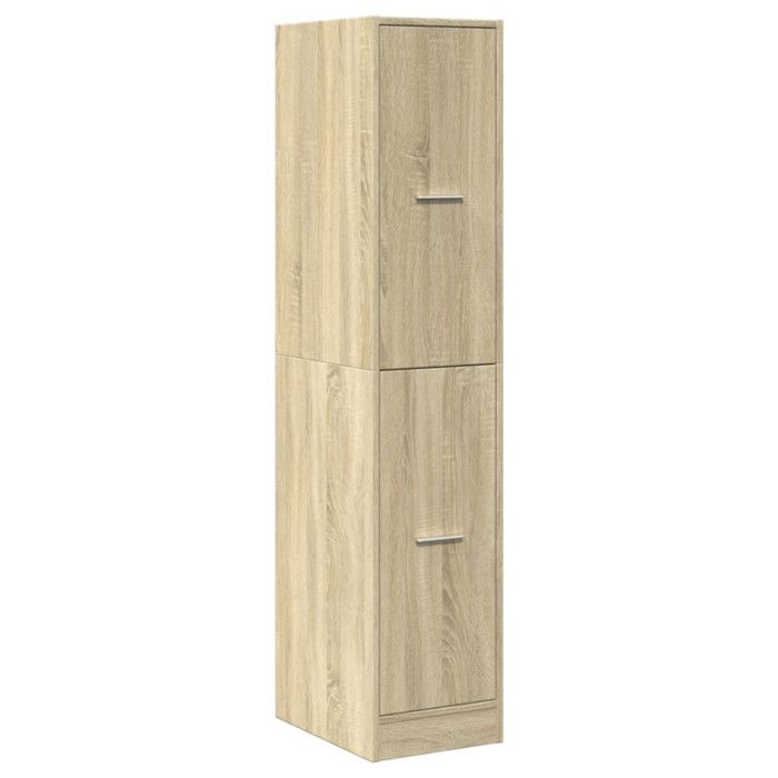 VidaXL Apothecary Cabinet Sonoma Oak Engineered Wood, Apothecary Chest, Apothecary Furniture, Chest of Drawers 855171