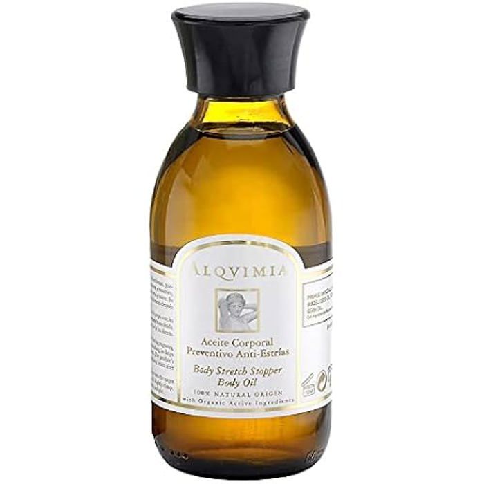 Huile Anti-Stretch - ALQVIMIA - 500ml - Sans Parabène - Pour Tous Types De Peau - Mixte