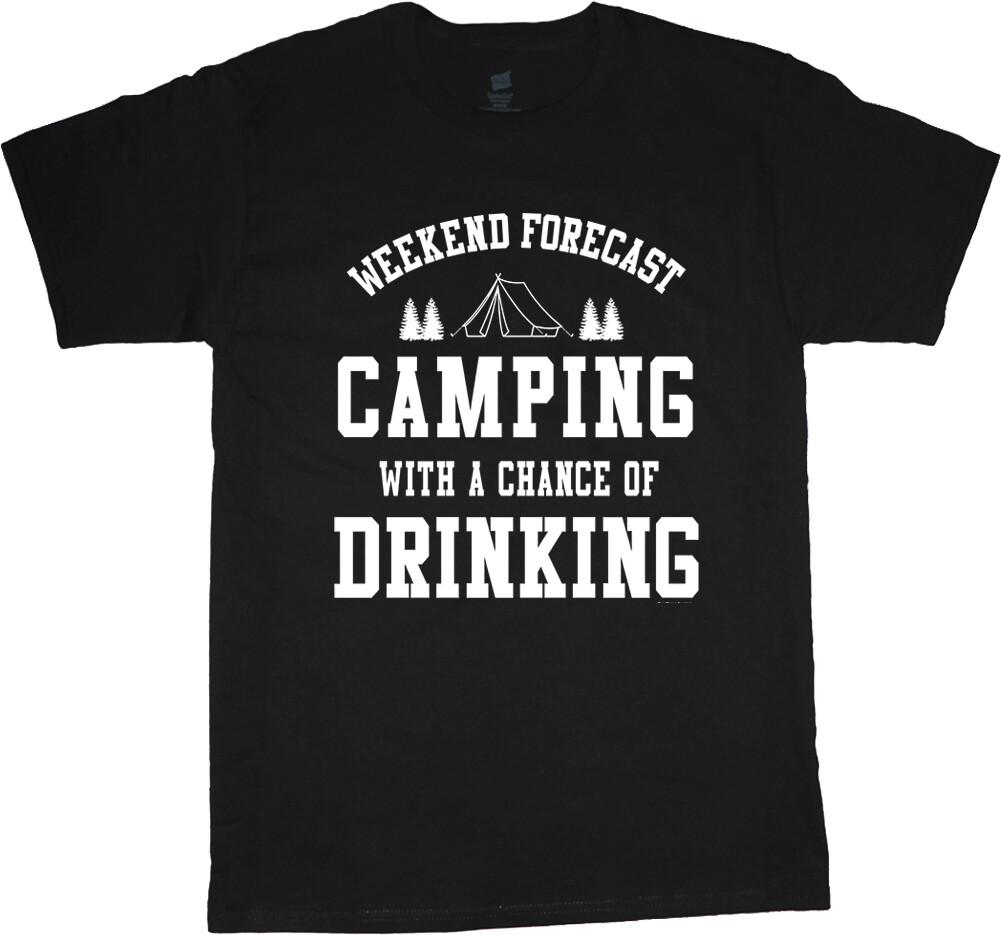 Big and Tall T-shirt Mens Graphic Tees Funny Camping Gear King Size Big Guy XXL