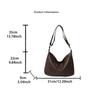 Korean Style Versatile Shoulder Bag Large Capacity Ladies Luxury Tote Bag  Large Capacity