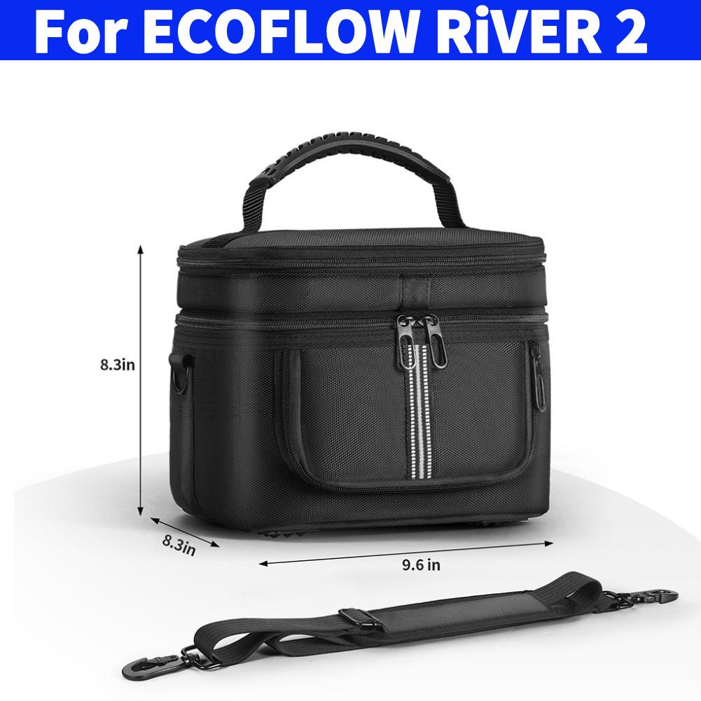 Carrying Case For Ecoflow Delta 3 Max Plus/Delta 3 Max Portable Power Station Storage Bag Waterproof for Ecoflow River 3/3 Plus