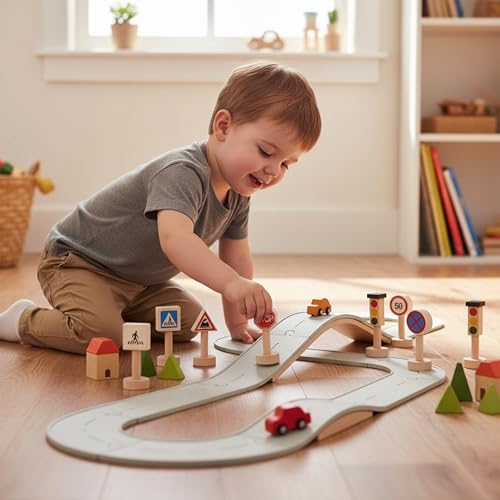 PlanToys 6203 Traffic Sign and Signal Set