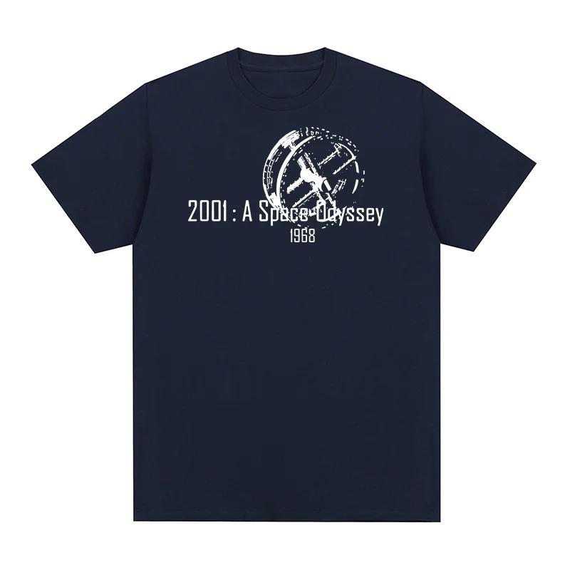 2001: 2001: Odyssee im Weltraum 1968 Discovery One Raumschiff Vintage Sci-Fi T-Shirt, Unisex Stanley Kubrick Fan Streetwear Tee, 100% Baumwolle Lässig Kurzarm