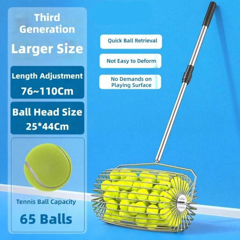 Raccoglitore Palline da Tennis Raccoglitore Tennis Portapalline Tennis Supporto Raccoglitori Palline da Tennis Raccoglitori Pickleball Superiore