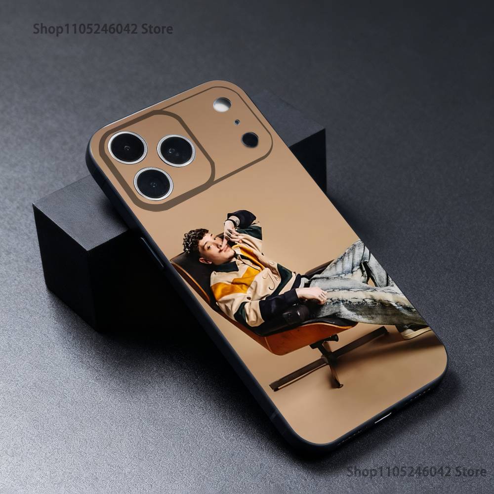 

Yan Block 111 444 Rapper Phone Case For iPhone 17,16,15,14,13,12,11,Pro,XS,Max,XR,Plus,E,SE4,Mini Black Soft Cover iPhone15pro