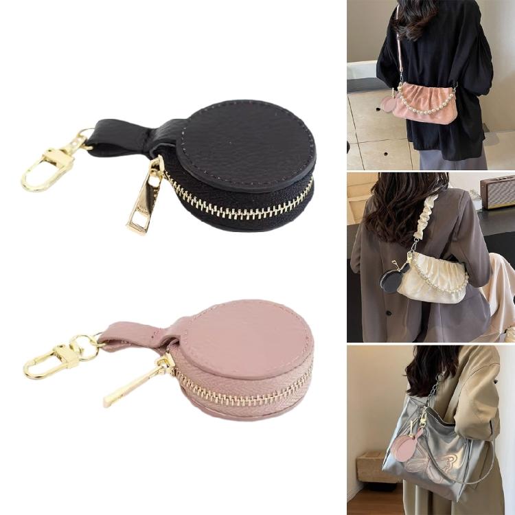 Convenient Travel Case with Keychain Attachment Portable Jewelry Storage Pouch Stylish Jewelry Storage Bag