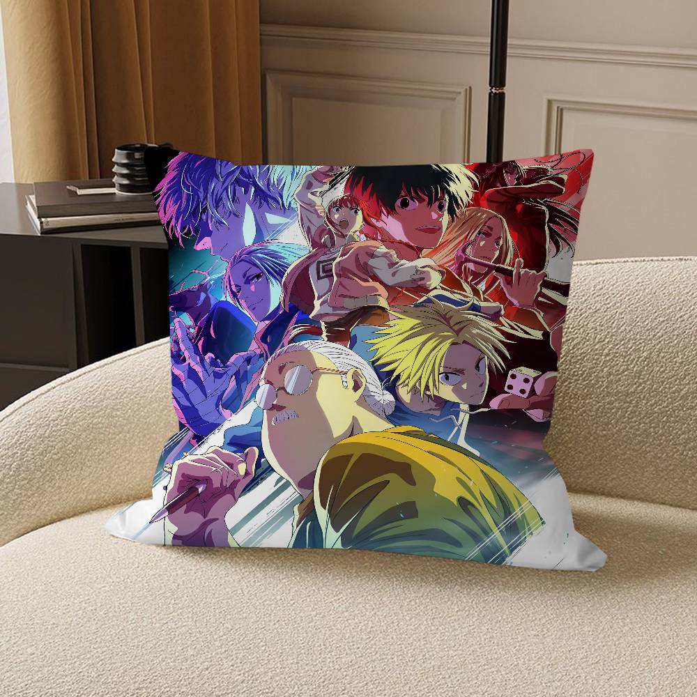 Anime S-Sakamoto-Days Personalized Pillow Cover Kids Bedroom Wild Party Decor Pillowcase Kid Birthday Shower Gift
