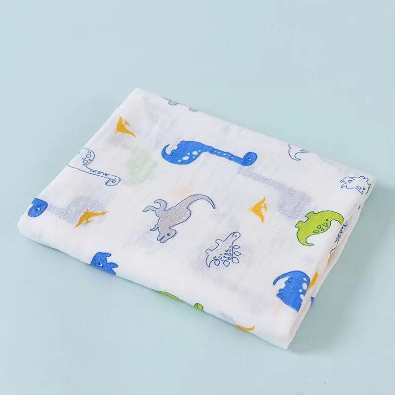 

Baby Bath Towel Kids Bathrobe Child Blanket Wrap for Newborn Infant Toddler Boys Girls Gauze Cotton 110*110cm