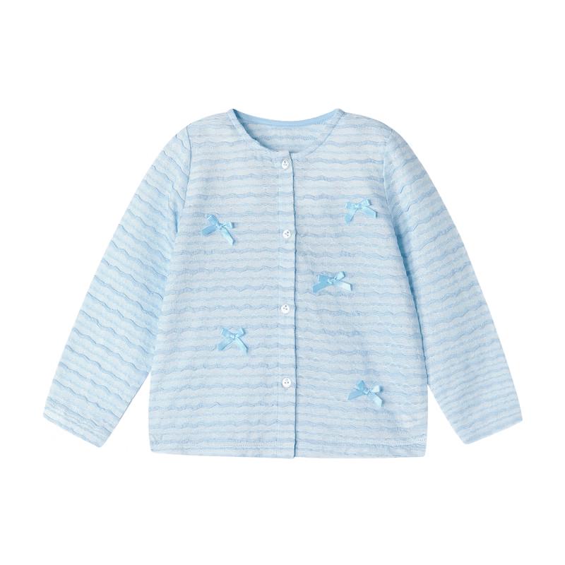 Deesha Girls' Long Sleeve Lace Cardigan