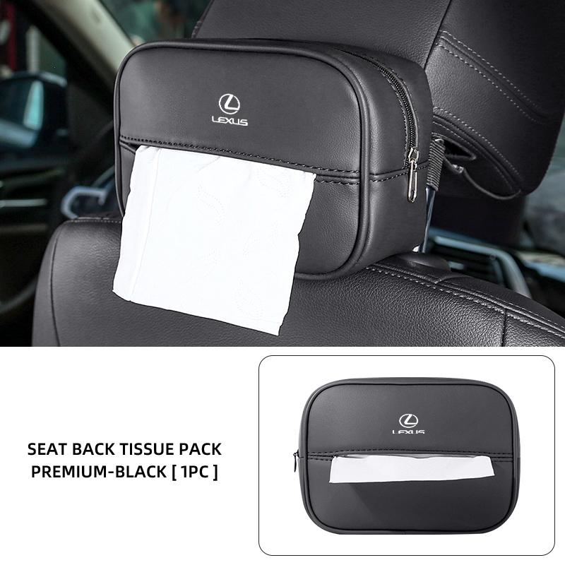 Car Seatback Organizer Tissue Box Napkin Holder Paper Case Accessories For Lexus IS250 IS200 ES350 GS400 GS430 GX460 HS250h