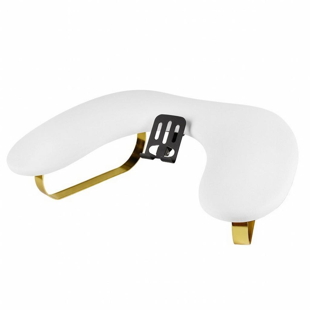 U-Shaped Nail Hand Rest Ergonomic with Metal Frame Manicure