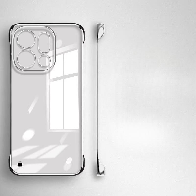 

Прозрачный безрамочный противоударный чехол с покрытием для OPPO Find X9 X9Pro, ультратонкая жесткая задняя крышка из поликарбоната для защиты телефона Find X9 Pro. OPPO Find X9Pro