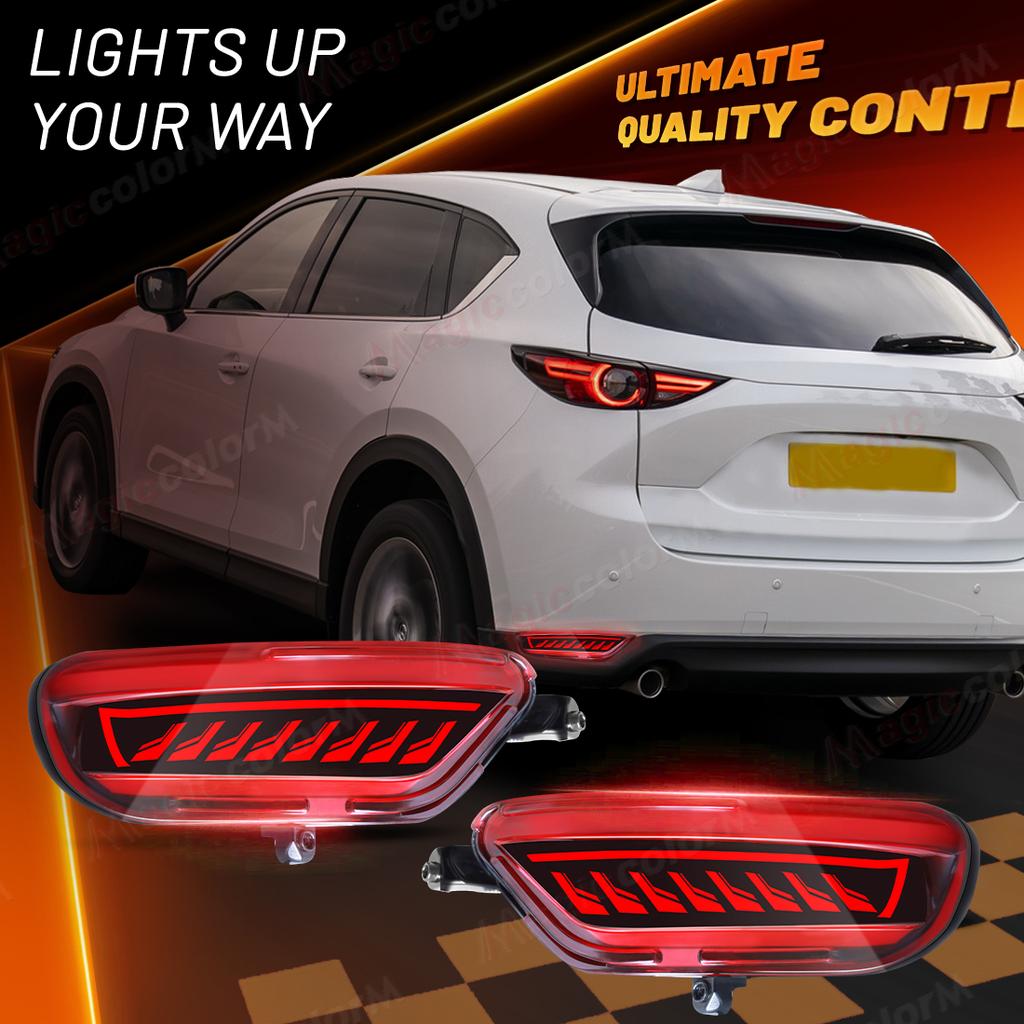Brake Light For Mazda CX5 CX-5 2017 2018 2019 2020 2021 Rear Bumper Light Turn Signal Reflector Lamp Assembly Driving Taillight
