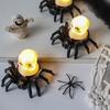 1Pc Halloween Decoration Spider Night Lights Party Supplies Decoration Props Bar, Haunted House, Horror Party Accessories