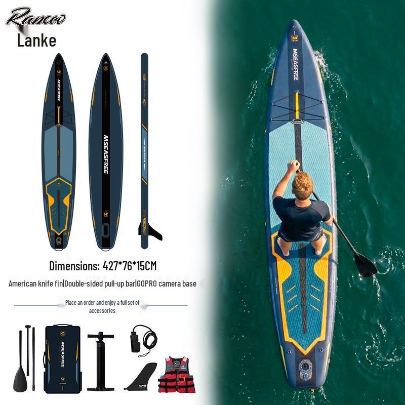 Lanko Inflatable Paddle Board - Universal PVC SUP for Surfing & Paddling