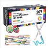 Blue Fruit Direct Liquid Acrylic Marker Pen for Kids - Large Capacity Soft Tip for Watercolor Painting