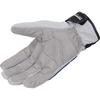 KOMINE Instructor Winter Motorradhandschuhe Größe M Wasserdicht und Schutz für den Winter, Grau/Blau, (GK-785 865), Frühling, Herbst bei kaltem Wetter,