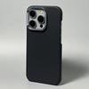 Textura Magnética de Kevlar Fibra de Alta Calidad Para Funda Magsafe Para iPhone 17 16 15 14 13 Pro Max Marco Metálico para Lente Cubierta a Prueba de Golpes
