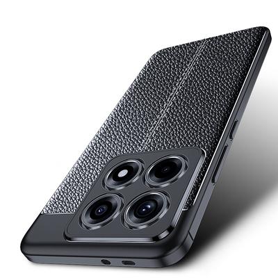 For Xiaomi 14T Pro Case Cover Mi 14T Pro Cover Luxury New Shockproof Phone Bumper Back TPU Soft Leather Fundas Xiaomi 14T Pro