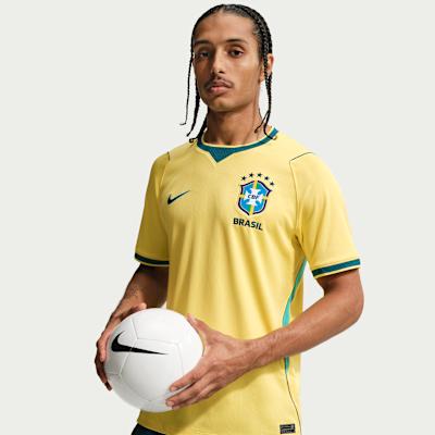 Мужская футболка Nike Brazil 2026 Stadium Home Nike Dri-FIT Replica L