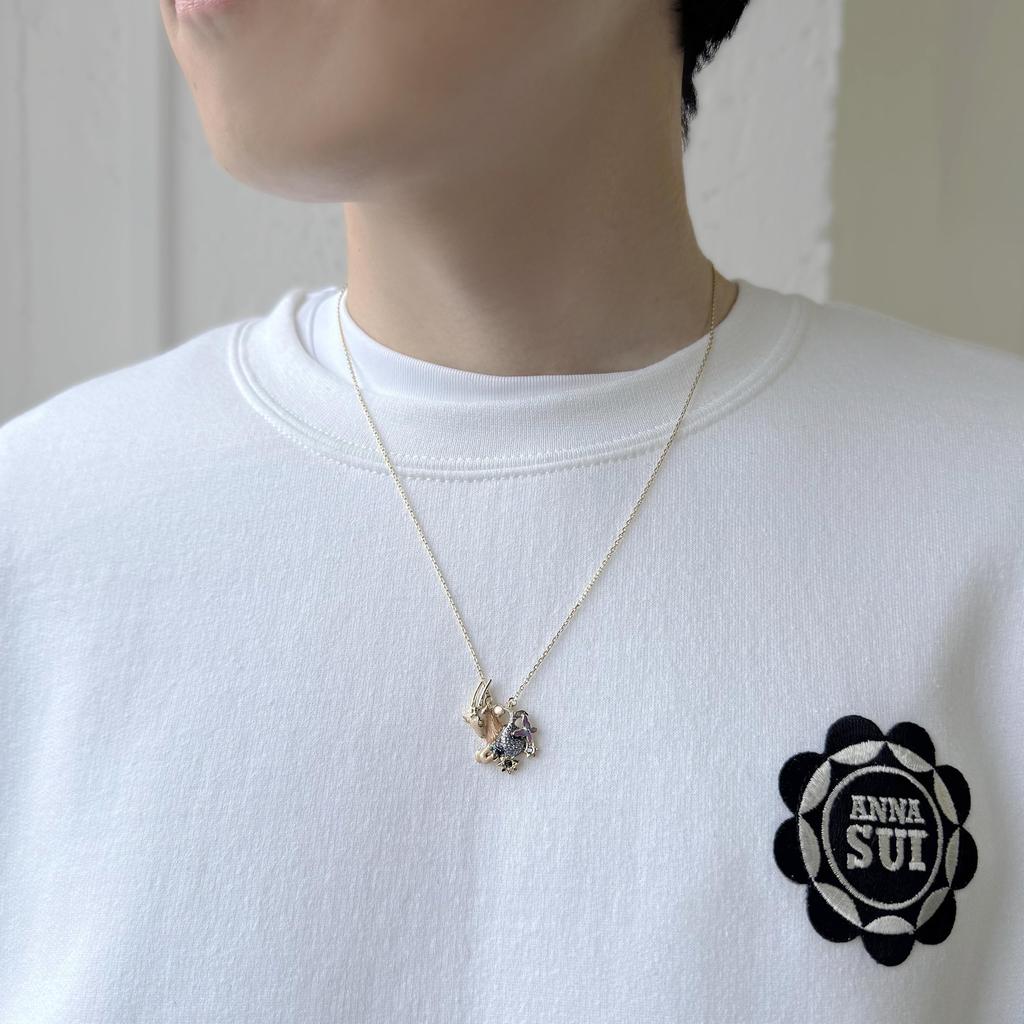 Capricorn motif necklace SAMN203645XX [Anna Sui]