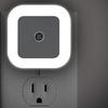 6er-Pack Dämmerungs- und Morgendämmerungssensor Bewegungssensor-Licht Quadratisches Smart-Sensor-Licht LED-Nachtlicht Schlafzimmer