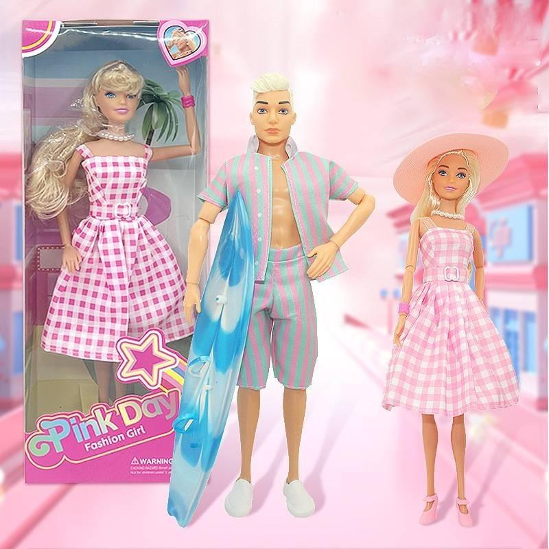 Authentic Barbie Movie-inspired Royal Couple Dolls Set Eco-friendly 30cm Collectibles